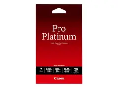 Canon Photo Paper Pro Platinum - 100 x 150 mm 300 g/m&#178; - 20 ark fotopapir - for PIXMA iP3600, MP240, MP480, MP620, MP980