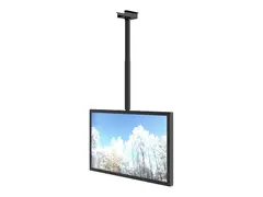 HI-ND - Monteringssett (hylster) for LCD-skjerm - landskap - svart - skjermst&#248;rrelse: 55&quot; - takmonterbar - for LG 55XS2E, 55XS4J; Samsung OM55N-S