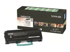 Lexmark - Svart - original - tonerpatron LCCP, LRP for Lexmark X463de, X464de, X466de, X466dte, X466dwe