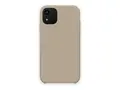 IDEAL OF SWEDEN - Baksidedeksel for mobiltelefon resirkulert polykarbonat, v&#230;skesilikon - beige - for Apple iPhone 11, XR