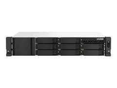 QNAP TS-864eU-RP - NAS-server - 8 br&#248;nner kan monteres i rack - SATA 6Gb/s - RAID RAID 0, 1, 5, 6, 10, JBOD, 50, 60 - RAM 8 GB - Gigabit Ethernet / 2.5 Gigabit Ethernet - iSCSI st&#248;tte - 2U