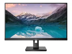 Philips S-line 275S9JML - LED-skjerm - 27&quot; 2560 x 1440 QHD @ 75 Hz - VA - 300 cd/m&#178; - 4000:1 - 4 ms - HDMI, DisplayPort - h&#248;yttalere - teksturert svart