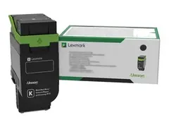 Lexmark - H&#248;y ytelse - svart - original - boks tonerpatron LCCP, LRP