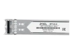 Zyxel SFP-SX-E - SFP (mini-GBIC) transceivermodul 1GbE - 1000Base-SX - LC multimodus - opp til 550 m - 850 nm (en pakke 10)