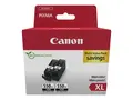 Canon PGI-550PGBK XL Twin pack - 2-pack - 15 ml H&#248;y ytelse - svart - original - hengeboks - blekkbeholder - for PIXMA iP8750, iX6850, MG5550, MG5650, MG6450, MG6650, MG7150, MG7550, MX725; PIXUS MG7550