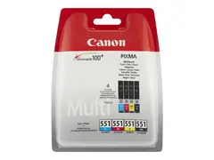 CANON CLI-551 Ink Cartridge C/M/Y/BK MultiPack blister