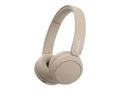 Sony WH-CH520 - Hodetelefoner med mikrofon on-ear - Bluetooth - tr&#229;dl&#248;s - beige