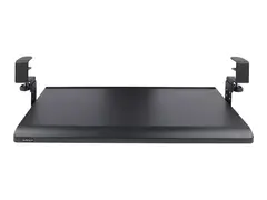 STARTECH.COM Under Desk Keyboard Tray Clamp-on Keyboard Holder Up to 12kg/26.