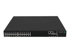 HPE FlexNetwork 5520 24G PoE+ 4SFP+ HI 1-slot Switch Switch - L3 - Styrt - 24 x 10/100/1000 (PoE+) + 4 x 1 Gigabit / 10 Gigabit SFP+ - rackmonterbar - PoE+ (720 W) - CTO