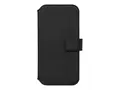KEY Unstad - Lommebok for mobiltelefon - MagSafe-samsvar stoff, PU Nappa-l&#230;r, 100 % resirkulert termoplastisk polyuretan (TPU) - svart - for Apple iPhone 14 Plus