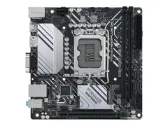 ASUS PRIME H610I-PLUS D4-CSM - Hovedkort mini-ITX - LGA1700-sokkel - H610 Chipset - USB 3.2 Gen 1 - Gigabit LAN - innbygd grafikk (CPU kreves) - HD-lyd (8-kanalers)