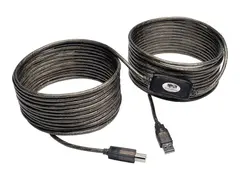 Eaton Tripp Lite Series 36ft USB 2.0 Hi-Speed Active Repeater Cable USB-A to USB-B M/M 36&#39; USB-kabel - USB (hann) til USB-type B (hann) - USB 2.0 - 11 m - aktiv