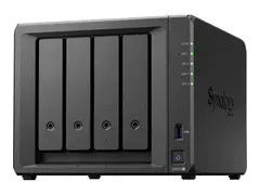 Synology Disk Station DS923+ - NAS-server 4 br&#248;nner - SATA 6Gb/s / eSATA - RAID RAID 0, 1, 5, 6, 10, JBOD - RAM 4 GB - Gigabit Ethernet - iSCSI st&#248;tte