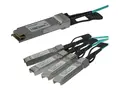 STARTECH 15M QSFP+ BREAKOUT CABLE - CISCO COMPATIBLE-QSFP+TO4SFP+