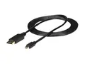 StarTech.com 10ft Mini DisplayPort to DisplayPort Cable M/M - mDP to DP 1.2 Adapter Cable - Thunderbolt to DP w/ HBR2 Support (MDP2DPMM10) - DisplayPort-kabel - Mini DisplayPort (hann) til DisplayPort (hann) - 3 m - for P/N: CDP2MDPEC, CDP2MDPFC, CDPVDHDMDP2G, CDPVDHDMDPRG, CDPVDHDMDPSG, CDPVDHMDPDP