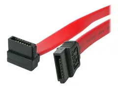 StarTech.com 36in SATA to Right Angle SATA Serial ATA Cable SATA-kabel - Serial ATA 150/300/600 - SATA (R) til SATA (R) - 91.4 cm - h&#248;yrevinklet kontakt - r&#248;d - for P/N: PATA2SATA3, S251BU31REM, S25SLOTR, SATSASBAY3BK, USB2SATAIDE, USB3SSATAIDE