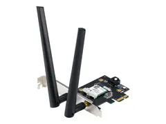 ASUS PCE-AXE5400 - Nettverksadapter PCIe lav profil - Bluetooth 5.2, Wi-Fi 6E