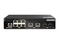 QNAP Web Managed Series - Switch halvbredde, lag 2 - Styrt - rackmonterbar