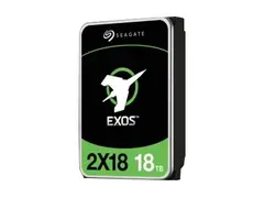 Seagate Exos 2X18 ST18000NM0012 Harddisk - kryptert - 18 TB - intern - 3.5&quot; - SAS 12Gb/s - 7200 rpm - buffer: 256 MB - Self-Encrypting Drive (SED)