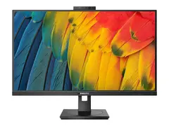 Philips 27B1U5601H - 5000 Series - LED-skjerm USB - 27&quot; - 2560 x 1440 QHD @ 75 Hz - IPS - 350 cd/m&#178; - 1000:1 - 4 ms - HDMI, DisplayPort, USB-C - h&#248;yttalere - svart