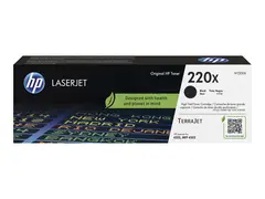 HP 220X - H&#248;y ytelse - svart - original - LaserJet boks - tonerpatron (W2200X) - for Color LaserJet 4302; Color LaserJet Pro 4202, 4302, MFP 4303