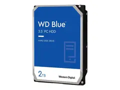 WD Blue WD20EARZ - Harddisk - 2 TB - intern 3.5&quot; - SATA 6Gb/s - 5400 rpm - buffer: 64 MB