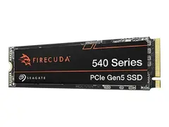 Seagate FireCuda 540 ZP1000GM3A004 - SSD kryptert - 1 TB - intern - M.2 2280 (dobbelsidig) - PCI Express 5.0 x4 (NVMe) - Self-Encrypting Drive (SED), TCG Opal Encryption 2.01 - med 3-&#229;rs Seagate Rescue Data Recovery