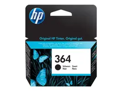 HP 364 - Svart - original - blister - blekkpatron for Deskjet 35XX; Photosmart 55XX, 55XX B111, 65XX, 7510 C311, 7520, Wireless B110