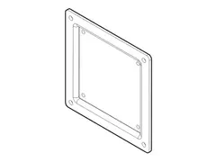 Neomounts FPMA-VESA100 - Monteringskomponent (VESA-adapterplate) for LCD-skjerm - svart - skjermst&#248;rrelse: 10&quot;-30&quot;