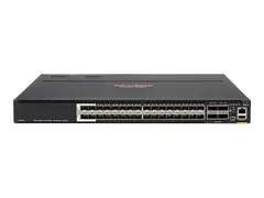 HPE Aruba CX 8360-32Y4C V2 - Switch L3 - Styrt - 28 x 1/10/25 Gigabit SFP / SFP+ / SFP28 + 4 x 10 Gigabit / 25 Gigabit SFP+ / SFP28 + 4 x 40/100 Gigabit QSFP+ / QSFP28 - bakside til front-luftflyt - rackmonterbar