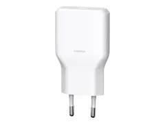 Unisynk - Str&#248;madapter - slank - 36 watt PD 3.0, BC1.2 (24 pin USB-C) - hvit