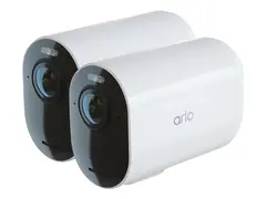 Arlo Ultra 2 XL - Nettverksoverv&#229;kingskamera kule - vannbestandig - farge (Dag og natt) - 3840 x 2160 - lyd - tr&#229;dl&#248;s - Wi-Fi (en pakke 2)