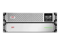 APC Smart-UPS On-Line - UPS (kan monteres i rack) AC 220/230 V - 2700 watt - 3000 VA - USB, Ethernet 10/100/1000, serial - utgangskontakter: 8 - 4U - 1.83 m kabel - svart, s&#248;lv - med APC UPS Network Management Card