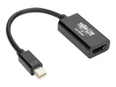 Tripp Lite Keyspan Mini DisplayPort 1.2 to HDMI Active Adapter M/F, 4K x 2K @ 60 Hz, Thunderbolt 1/2, Black mDP to HDMI - Videokonverter - Mini DisplayPort - HDMI - svart