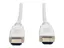 Eaton Tripp Lite Series High-Speed HDMI Cable (M/M) 4K, Gripping Connectors, White, 3 ft. (0.9 m) - HDMI-kabel - HDMI hann til HDMI hann - 91 cm - dobbeltisolert - hvit