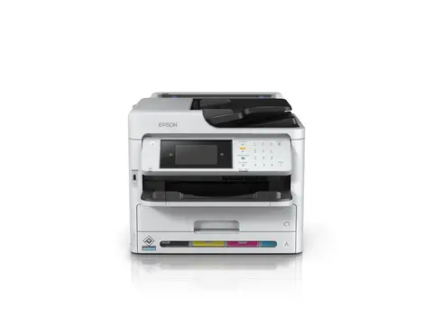 Epson WorkForce Pro WF-C5890DWF Multifunksjonsskriver - farge - ink-jet - A4/Legal (medie) - opp til 25 spm (trykking) - 330 ark - 33.6 kbps - Wi-Fi(n), USB 2.0, Gigabit LAN, USB 2.0 vert, NFC