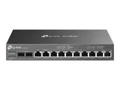 TP-Link Omada ER7212PC V1 - Ruter 8-portssvitsj 1GbE - WAN-porter: 4 - veggmonterbar