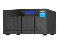 QNAP TVS-H874 - NAS-server - 8 br&#248;nner SATA 6Gb/s - RAID RAID 0, 1, 5, 6, 10, 50, JBOD, 60, RAID TP - RAM 32 GB - Gigabit Ethernet / 2.5 Gigabit Ethernet - iSCSI st&#248;tte