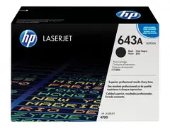 HP 643A - Svart - original - LaserJet tonerpatron (Q5950A) - for Color LaserJet 4700, 4700dn, 4700dtn, 4700n, 4700ph+