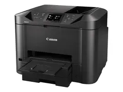 Canon MAXIFY MB5450 - Multifunksjonsskriver farge - ink-jet - A4 (210 x 297 mm), Legal (216 x 356 mm) (original) - A4/Legal (medie) - opp til 22 spm (kopiering) - opp til 24 ipm (trykking) - 500 ark - 33.6 kbps - USB 2.0, LAN, Wi-Fi(n), USB-vert