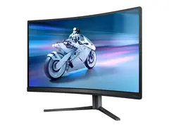 Philips Evnia 5000 27M2C5500W - LED-skjerm kurvet - 27&quot; - 2560 x 1440 QHD @ 240 Hz - VA - 400 cd/m&#178; - 3000:1 - DisplayHDR 400 - 1 ms - 2xHDMI, 2xDisplayPort - m&#248;rk skifer