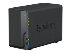 Synology Disk Station DS223 - NAS-server 2 br&#248;nner - SATA 6Gb/s - RAID RAID 0, 1, JBOD - RAM 2 GB - Gigabit Ethernet - iSCSI st&#248;tte