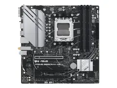 ASUS PRIME B650M-A WIFI II - Hovedkort - micro ATX Socket AM5 - AMD B650 Chipset - USB 3.2 Gen 1, USB 3.2 Gen 2, USB-C 3.2 Gen 1 - 2.5 Gigabit LAN, Wi-Fi 6, Bluetooth - innbygd grafikk (CPU kreves) - HD-lyd (8-kanalers)