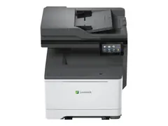 Lexmark CX532adwe - Multifunksjonsskriver farge - laser - A4/Legal (medie) - opp til 33 spm (kopiering) - opp til 33 spm (trykking) - 250 ark - 33.6 kbps - USB 2.0, Gigabit LAN, USB 2.0 vert, Wi-Fi(ac)