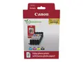 Canon CLI-581 C/M/Y/BK Photo Value Pack - 4-pack 5.6 ml - svart, gul, cyan, magenta - original - boks - blekkbeholder / papirsett - for PIXMA TS6251, TS6350, TS6351, TS705, TS8252, TS8350, TS8351, TS8352, TS9550, TS9551