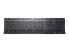 Dell Premier KB900 - Tastatur - samarbeid bakbelysning - tr&#229;dl&#248;s - 2.4 GHz, Bluetooth 5.1 - QWERTY - Pan Nordic - grafitt - med 3 years NBD Advance Exchange