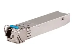 HPE X120 - SFP (mini-GBIC) transceivermodul 1GbE - 1000Base-LX - LC - for HP 3100; HPE 12504, 3600, 5500, 7506; FlexFabric 1.92, 11908, 12902; FlexNetwork MSR3048