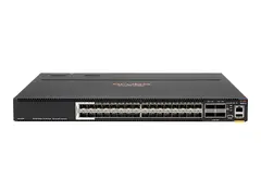 HPE Aruba CX 8360-32Y4C - Switch L3 - Styrt - 32 x 1/10/25 Gigabit Ethernet SFP / SFP+ / SFP28 + 4 x 40/100 Gigabit QSFP+ / QSFP28 - front til bakside-luftflyt - rackmonterbar - AC