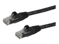 STARTECH 10M BLACK SNAGLESS CAT6 UTP PAT CABLE - ETL VERIFIED