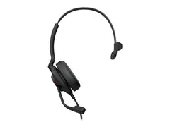 Jabra Evolve2 30 SE UC Mono - Hodesett on-ear - kablet - USB-C - lydisolerende - Optimert for UC